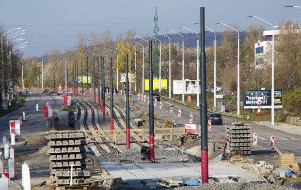 Modernizácia električkových tratí - Dúbravsko - Karloveská radiála - Bahnbau