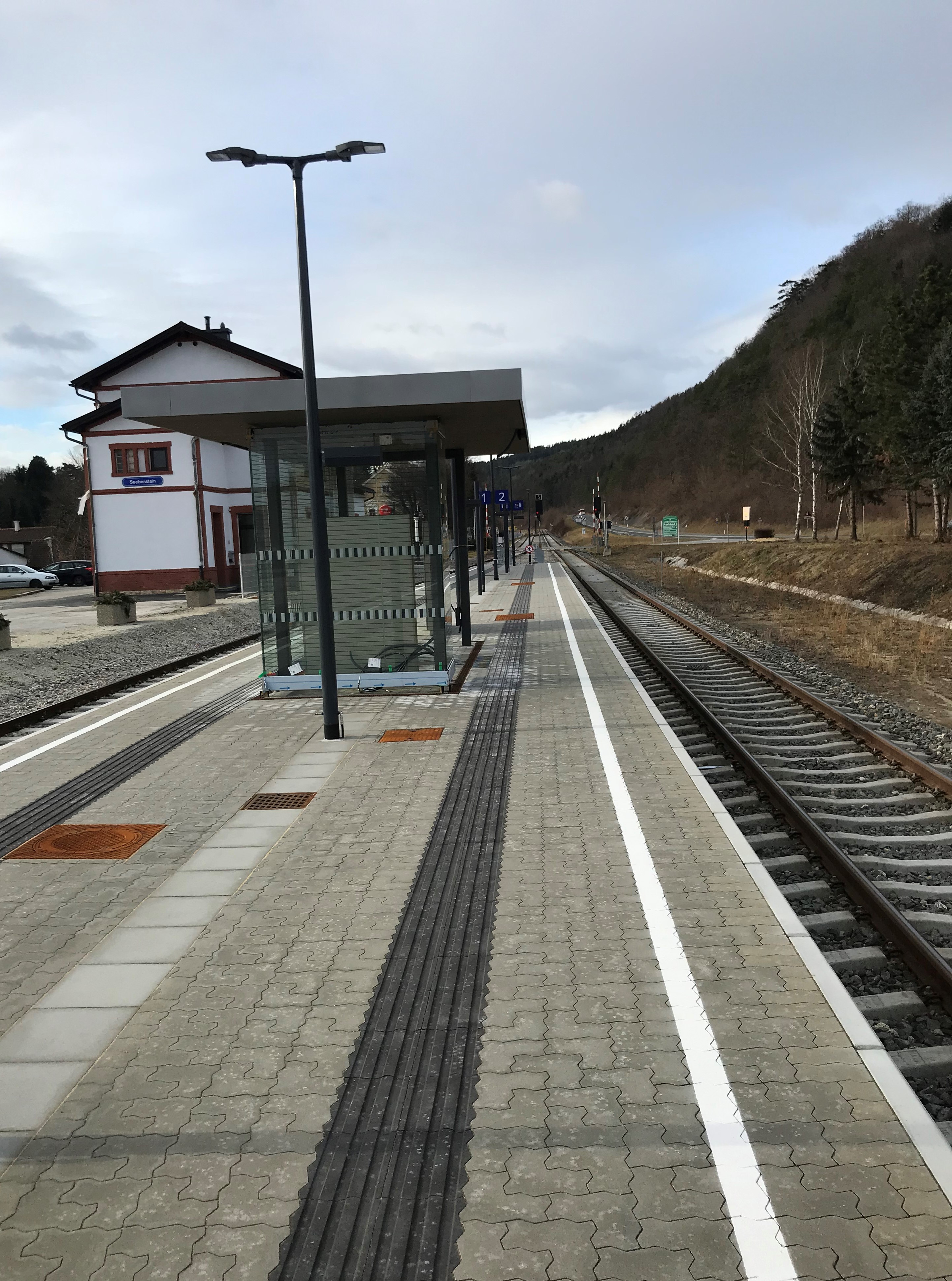 Umbau Bahnhof Seebenstein - Tiefbau