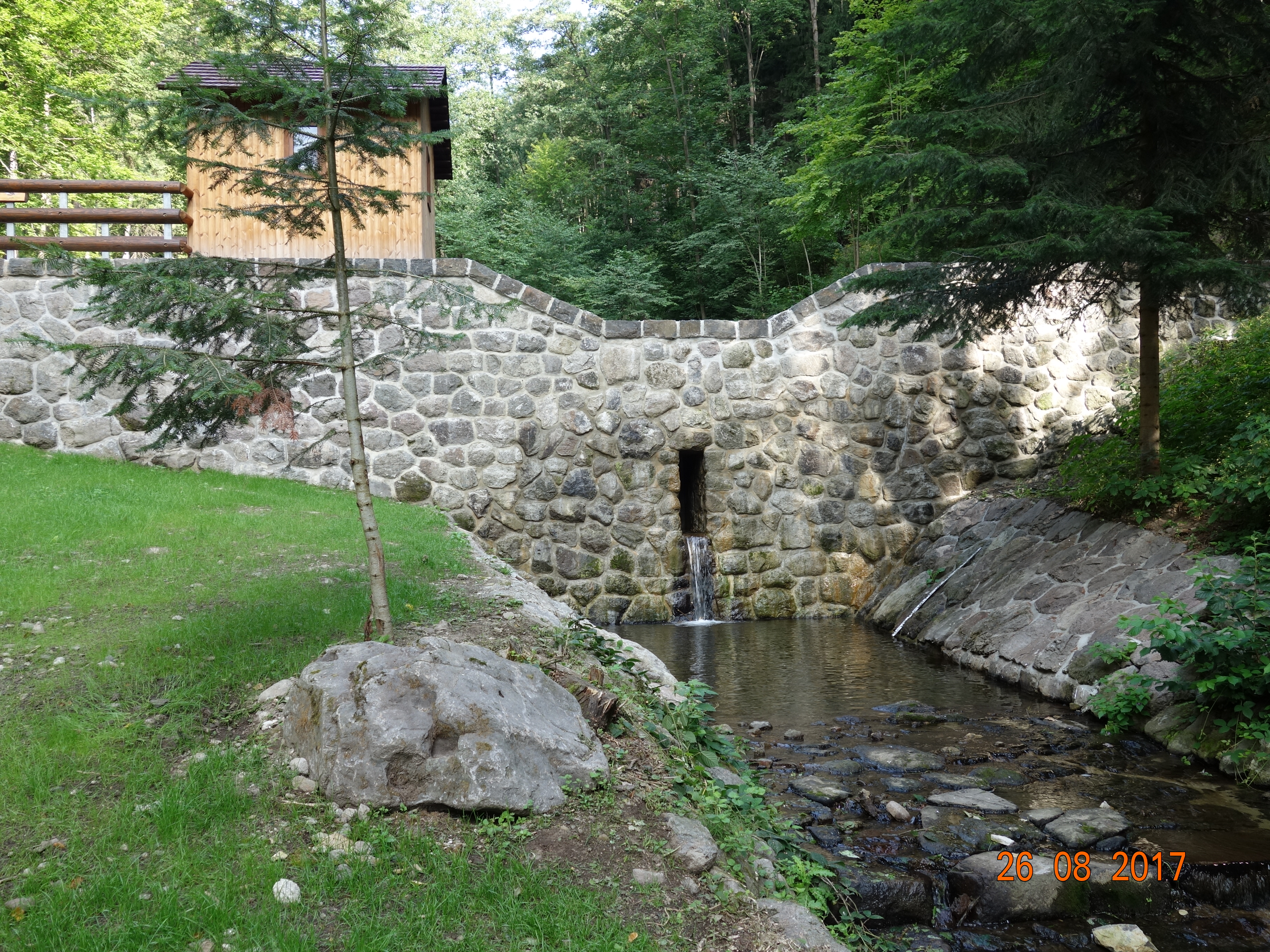 Protipovodňové opatrenia - rekonštrukcia prehrádzok v Krahuľskej doline - Tiefbau