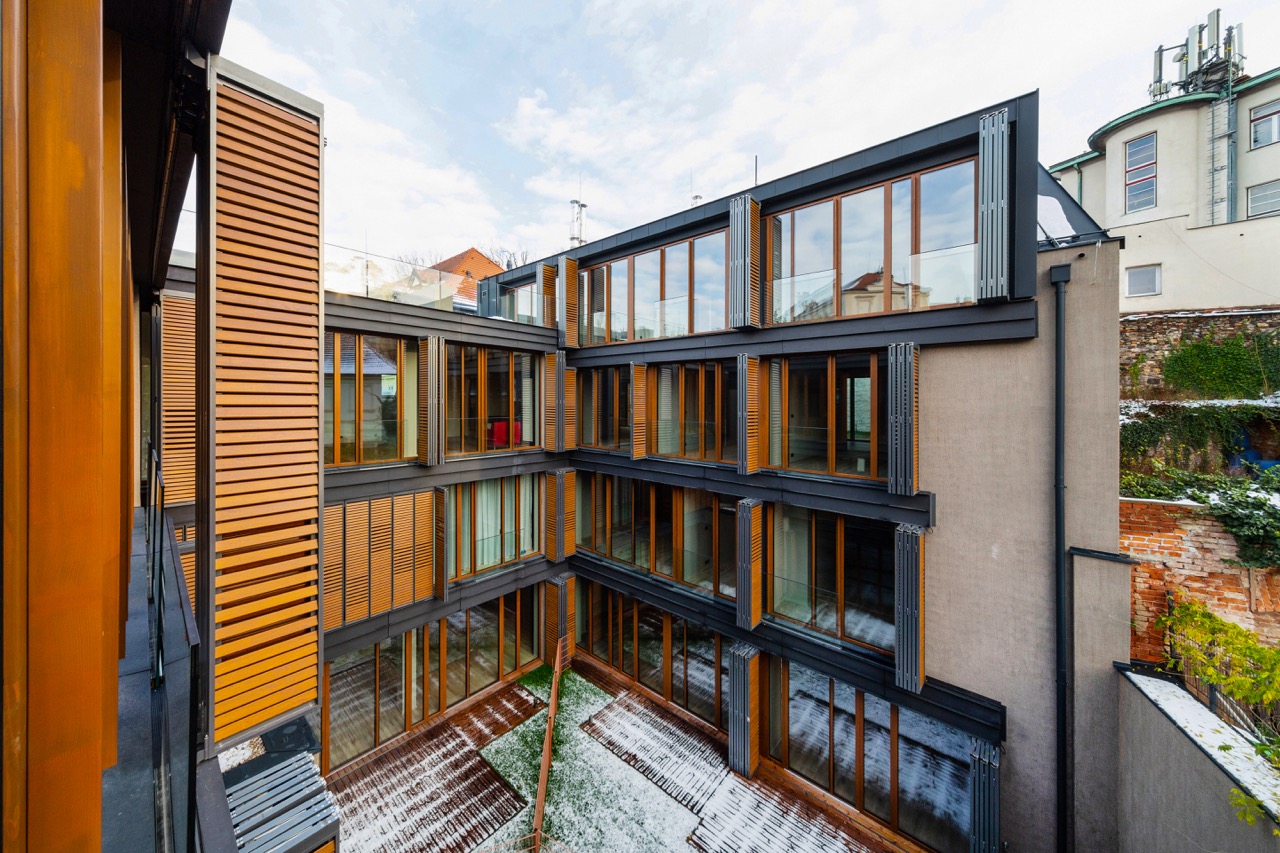Praha – novostavba rezidence Gotthardská - Hochbau