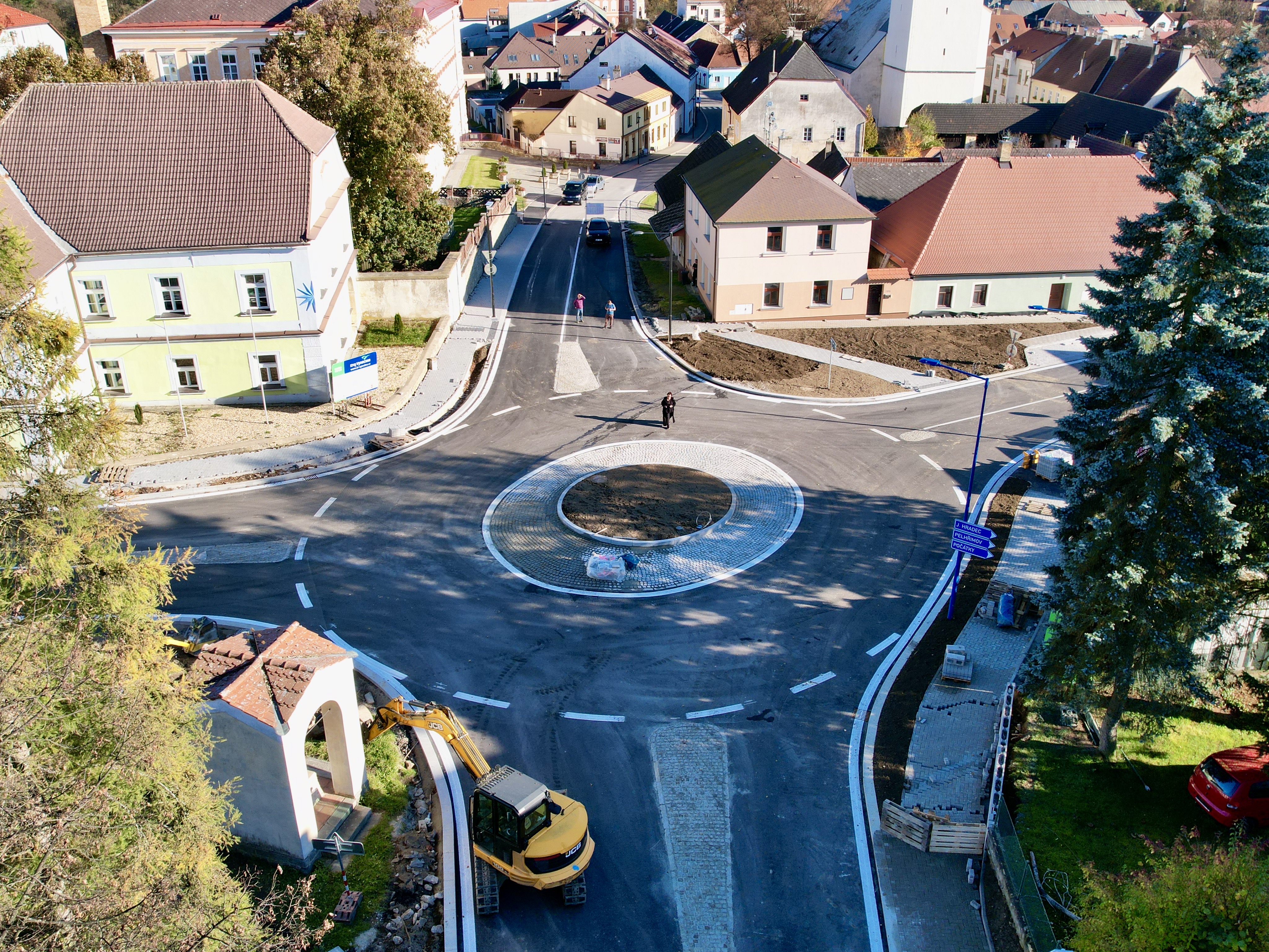 Kamenice nad Lipou – rekonstrukce ul. Družstevní - Straßen- und Brückenbau