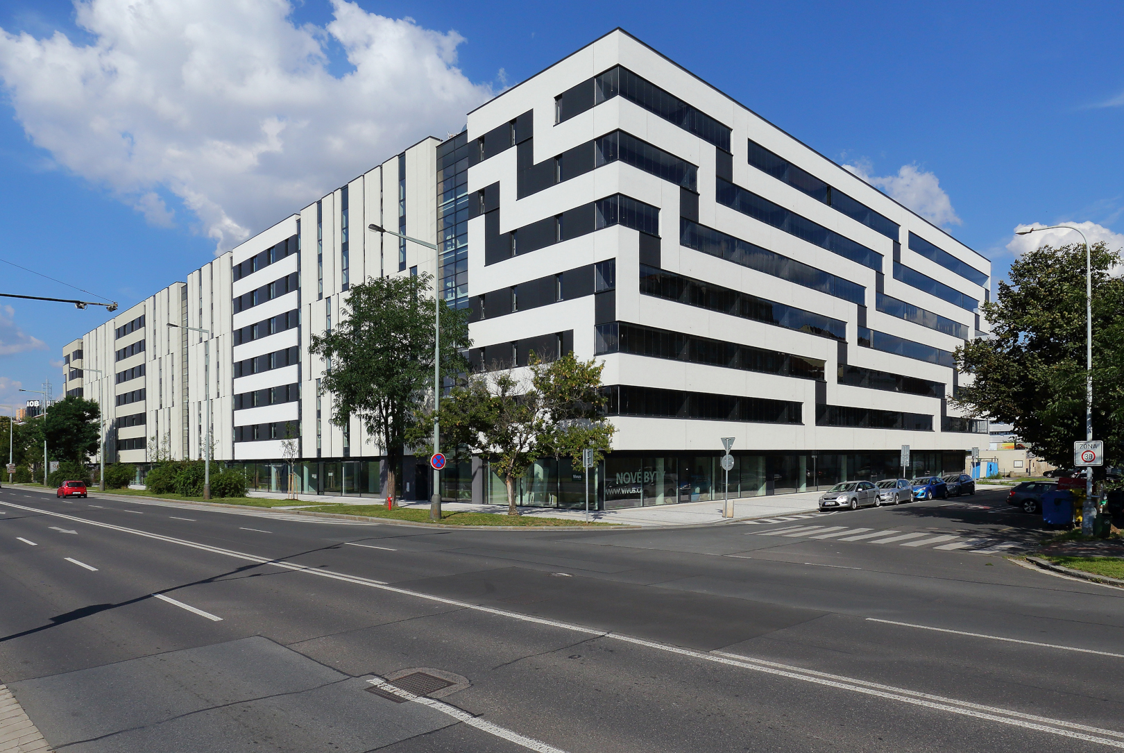 Praha 7 – obytný soubor Vivus Argentinská - Hochbau