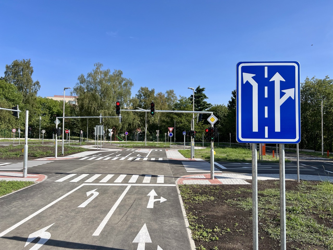 Příbram – rekonstrukce dopravního hřiště - Straßen- und Brückenbau