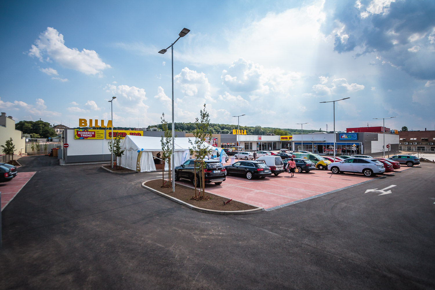 Praha 9 – Retail Park Poděbradská - Hochbau