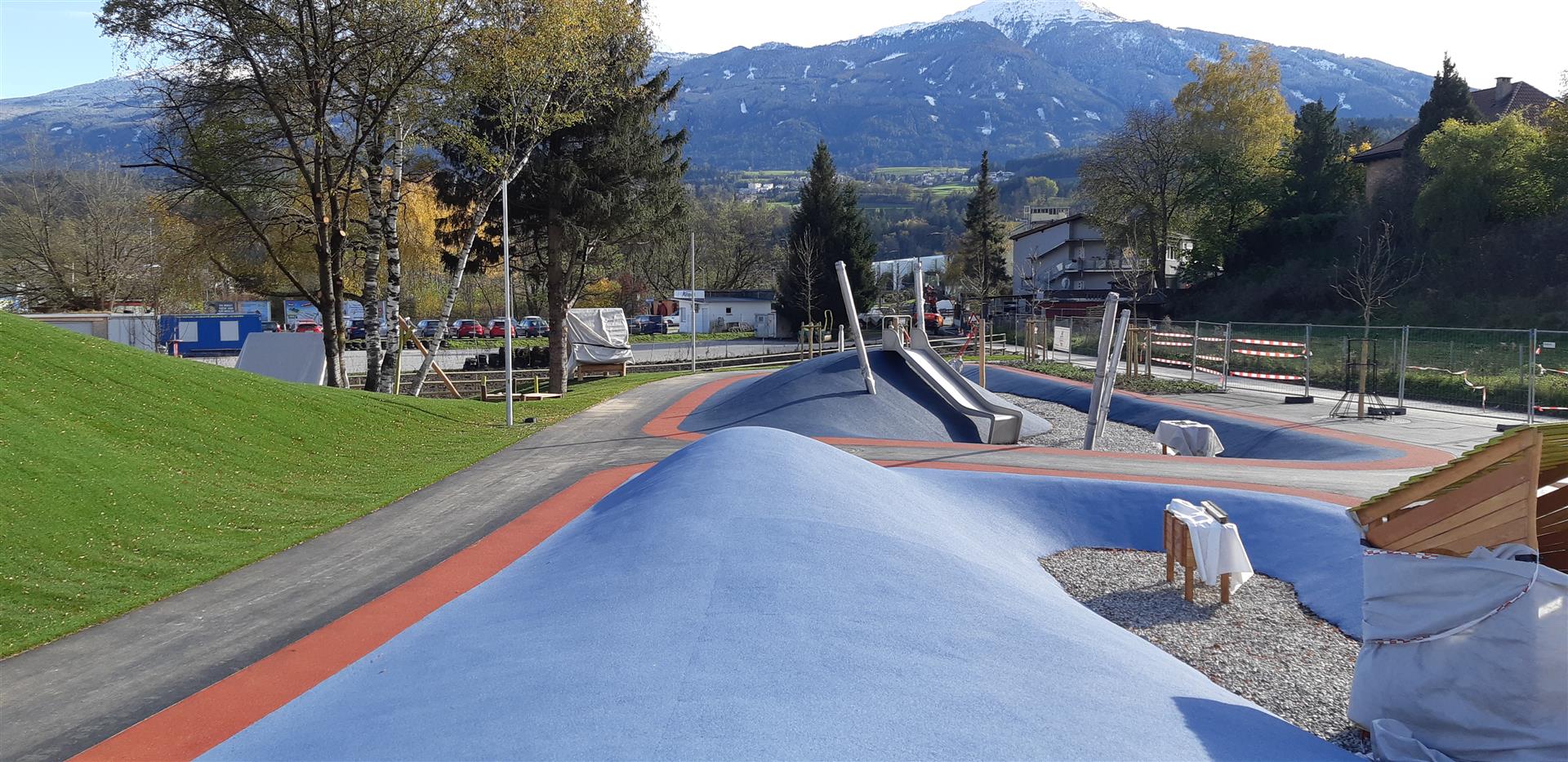 Freizeitpark, Innsbruck - Tiefbau