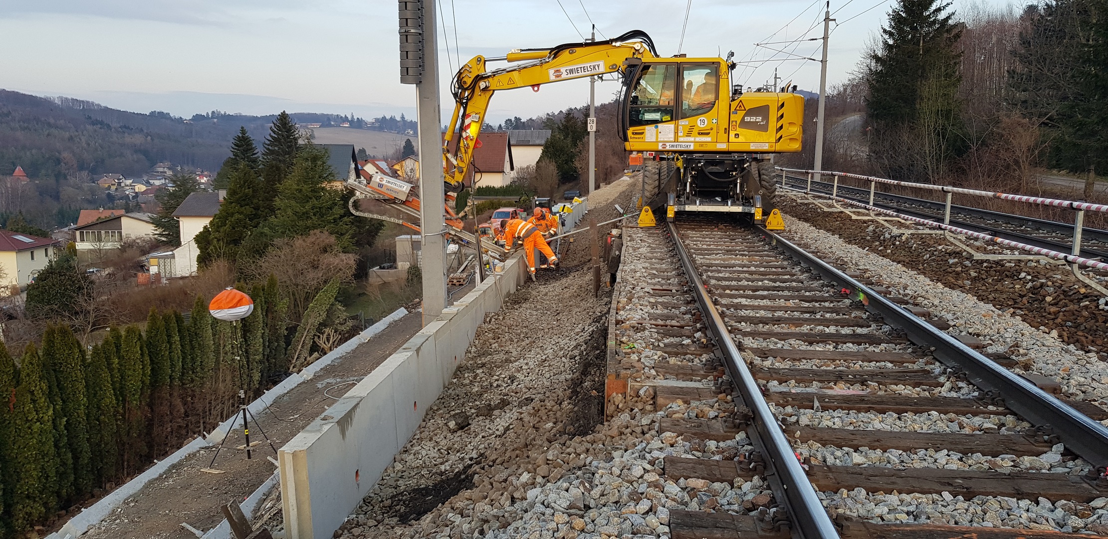 ÖBB Sofortmaßnahme Eichgraben - Tiefbau