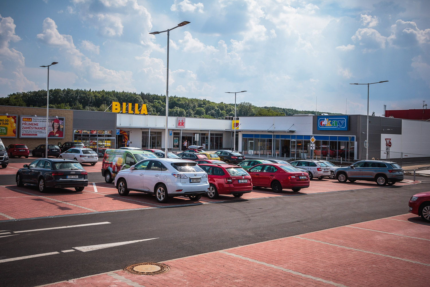 Praha 9 – Retail Park Poděbradská - Hochbau