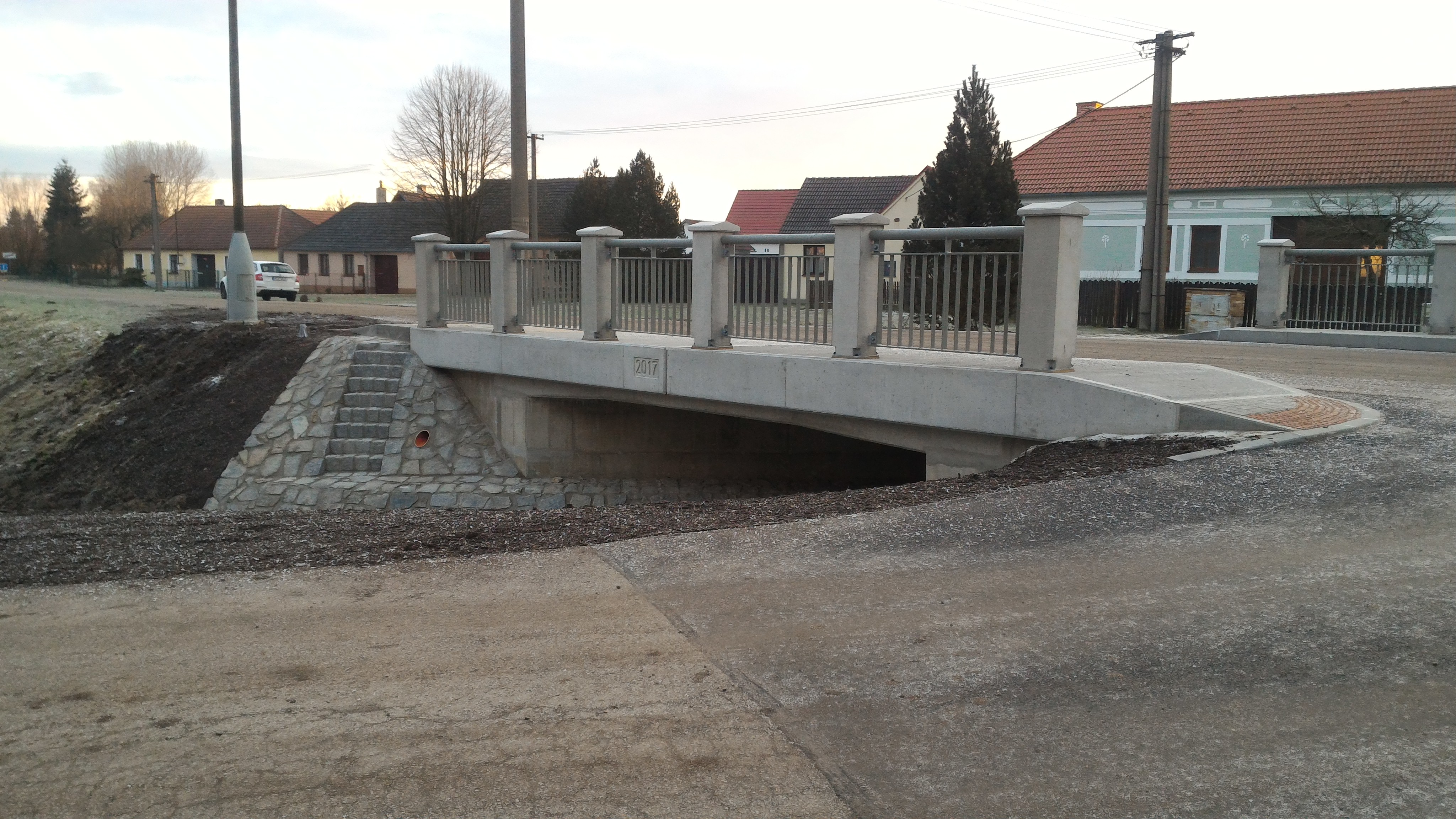 Mažice – rekonstrukce mostů na území obce - Straßen- und Brückenbau
