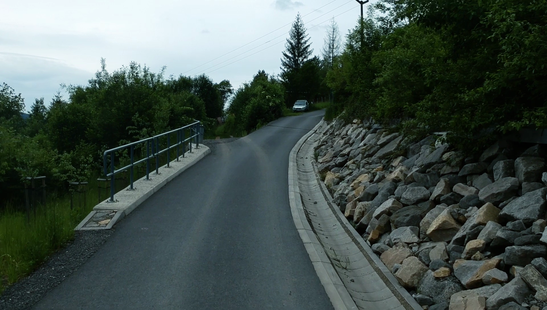 Vsetín – sanace svahu Ohýřov II - Straßen- und Brückenbau