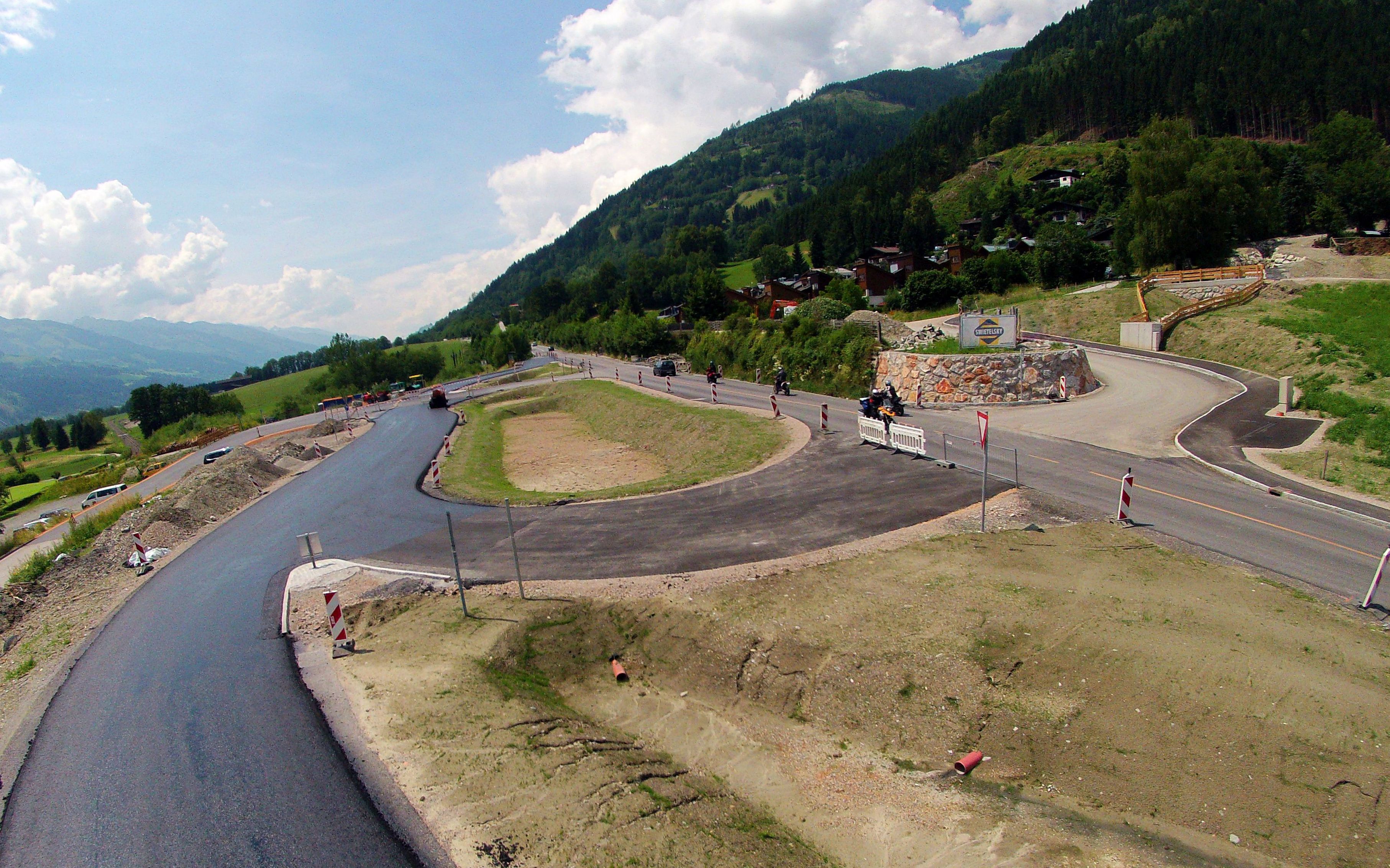 B-168 Knoten Limberg Zell am See - Straßen- und Brückenbau