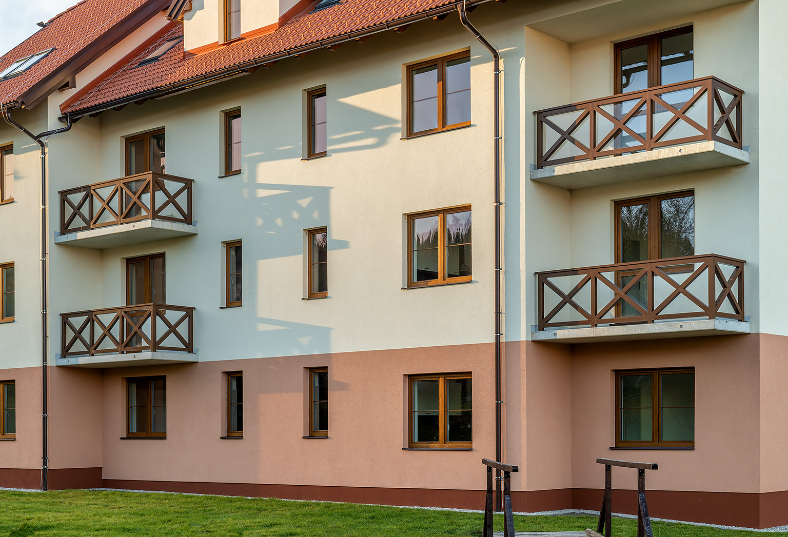 Vyšší Brod – bytový dům, ul. Pohraniční stráže - Hochbau