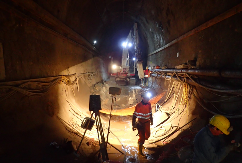 Sanierung Bosrucktunnel - Tunnelbau