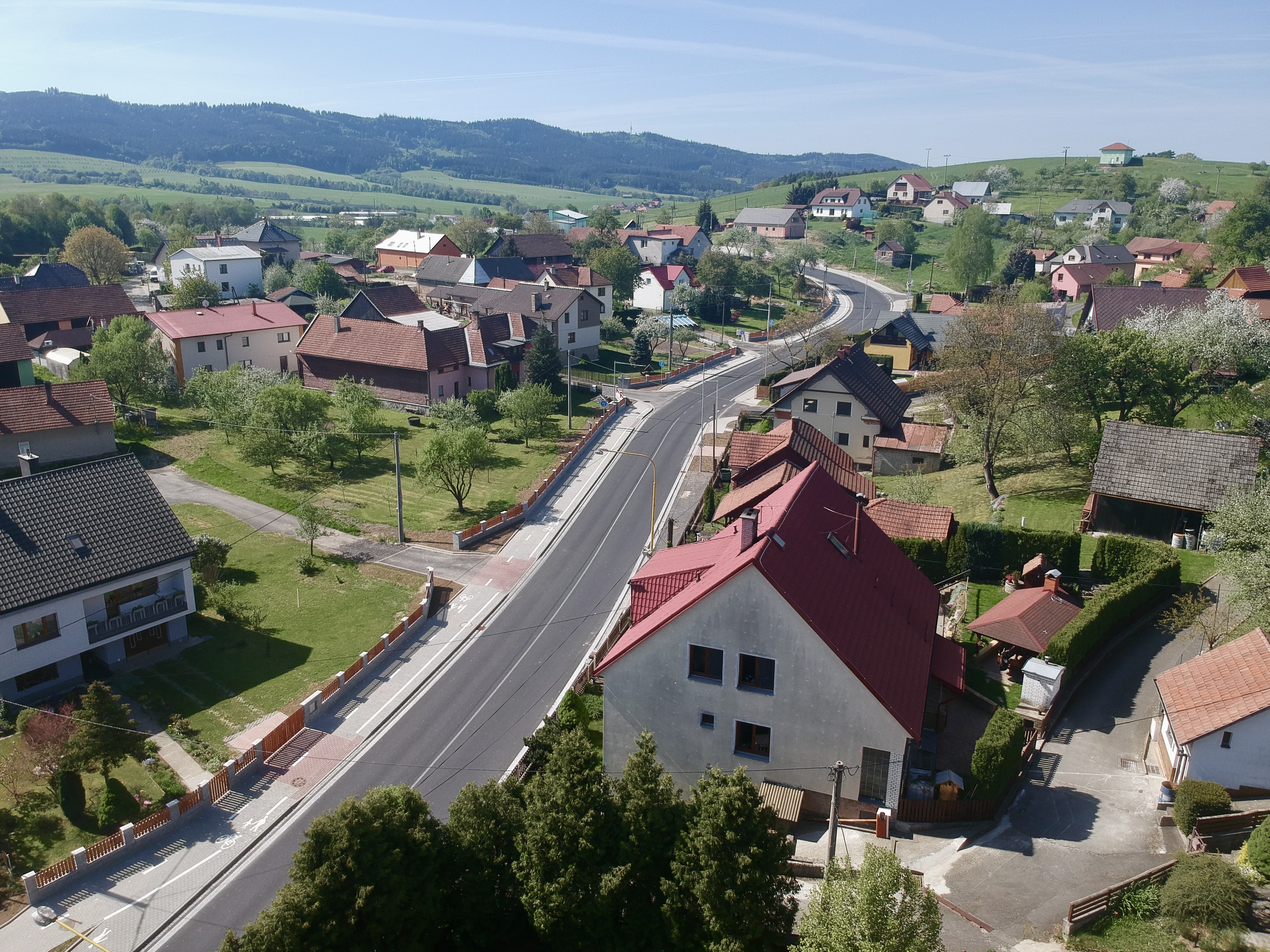 Horní Lideč – revitalizace dopravního prostoru - Straßen- und Brückenbau