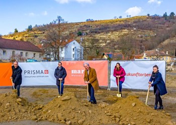 Spatenstich für das Projekt Marena in Krems - AT Spatenstich für das Projekt Marena in Krems - AT