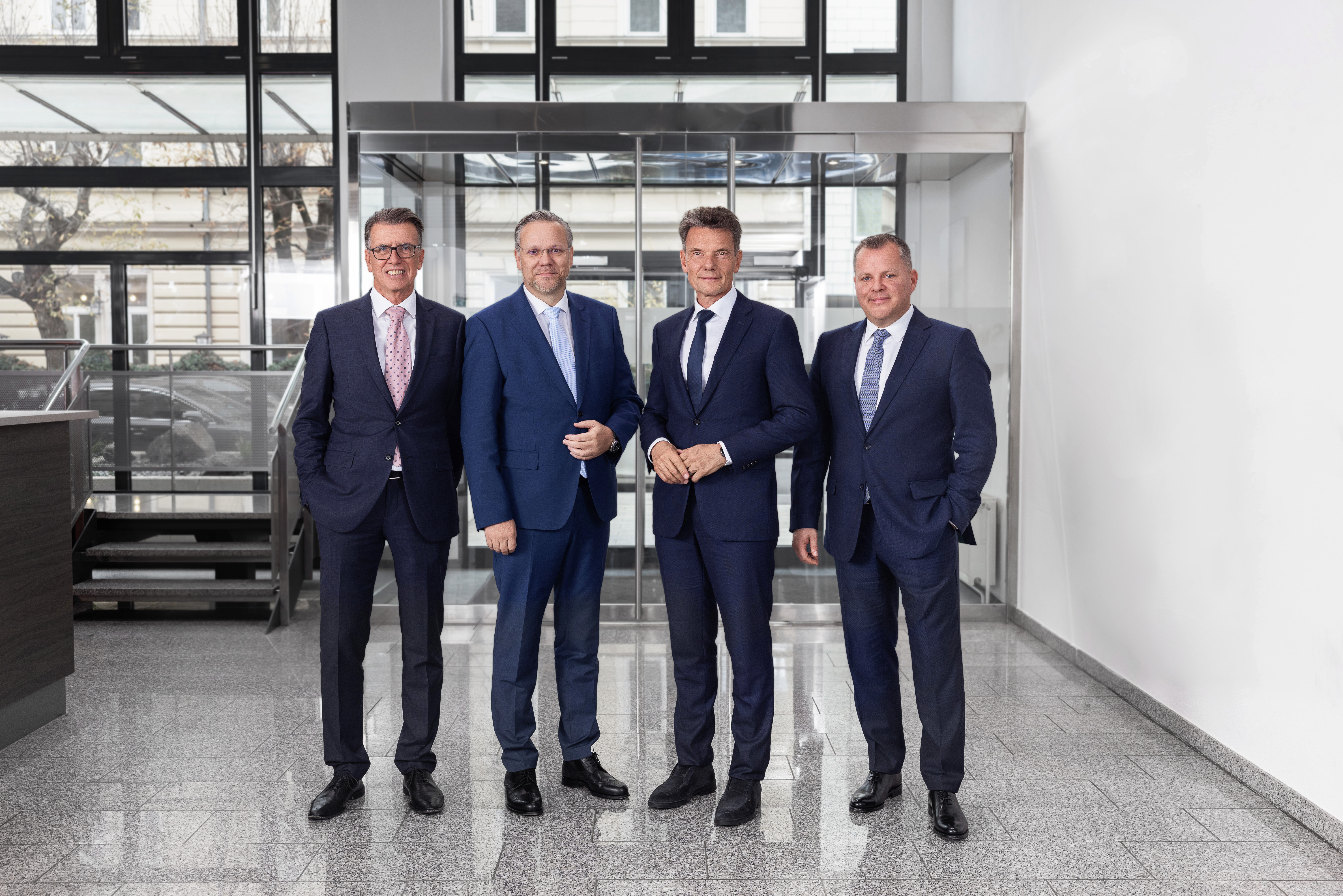 Der Vorstand der Swietelsky AG.