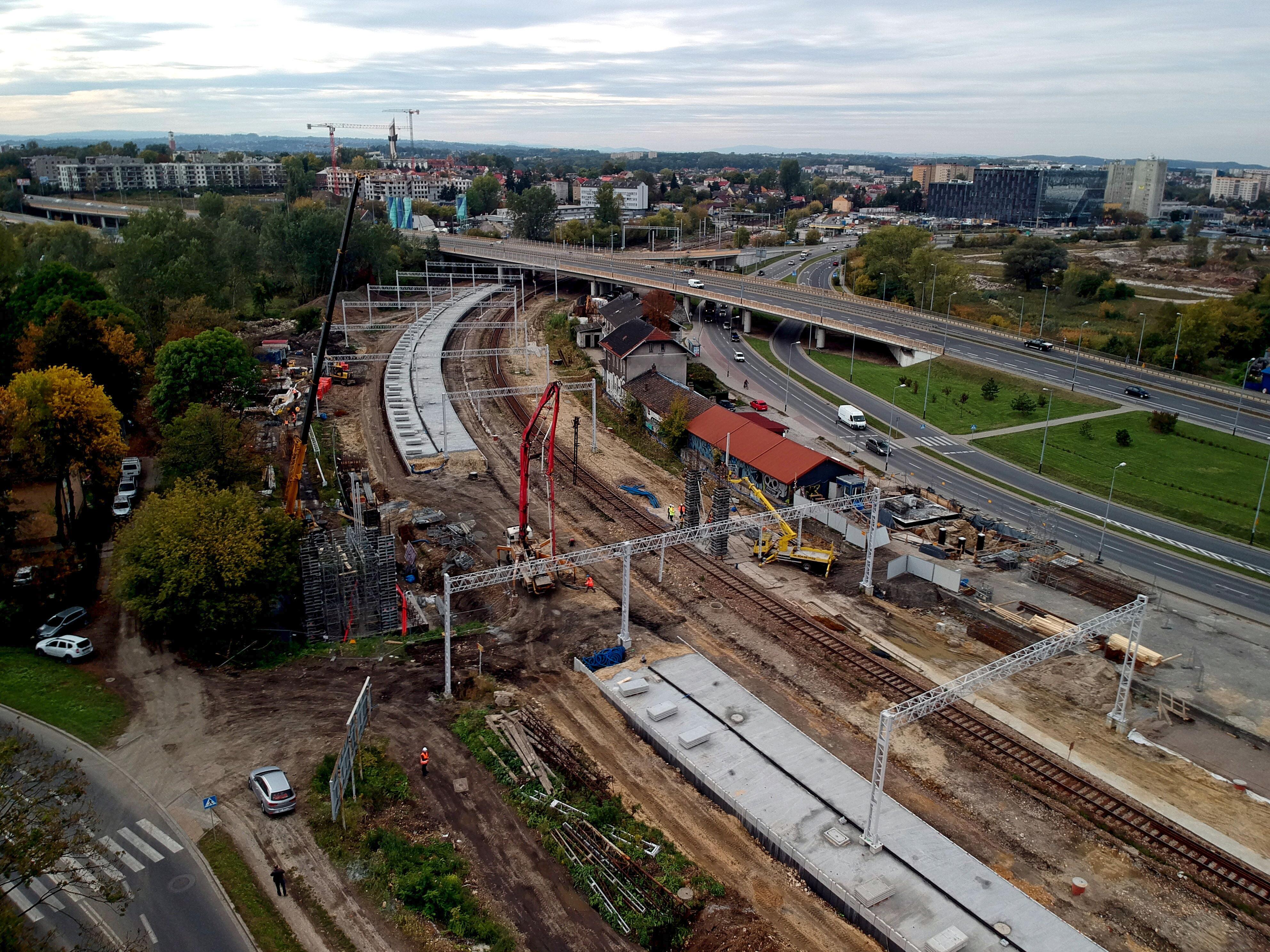 Linia 94 – Odcinek Kraków Bonarka – Podbory Skawińskie - Bahnbau