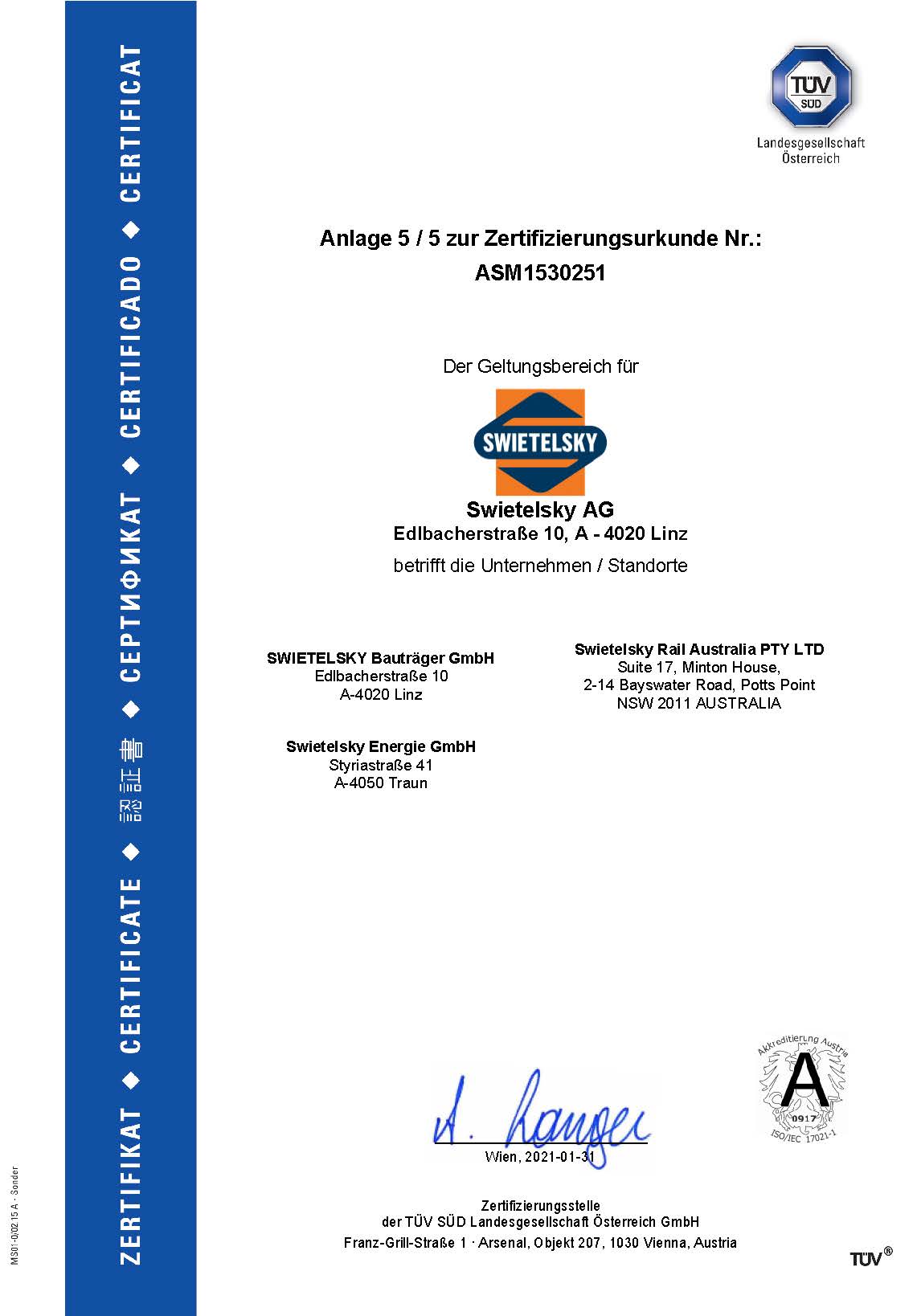 Zertifikat-A4 45001 Haupt+Anlagen Swietelsky_d_Seite_6