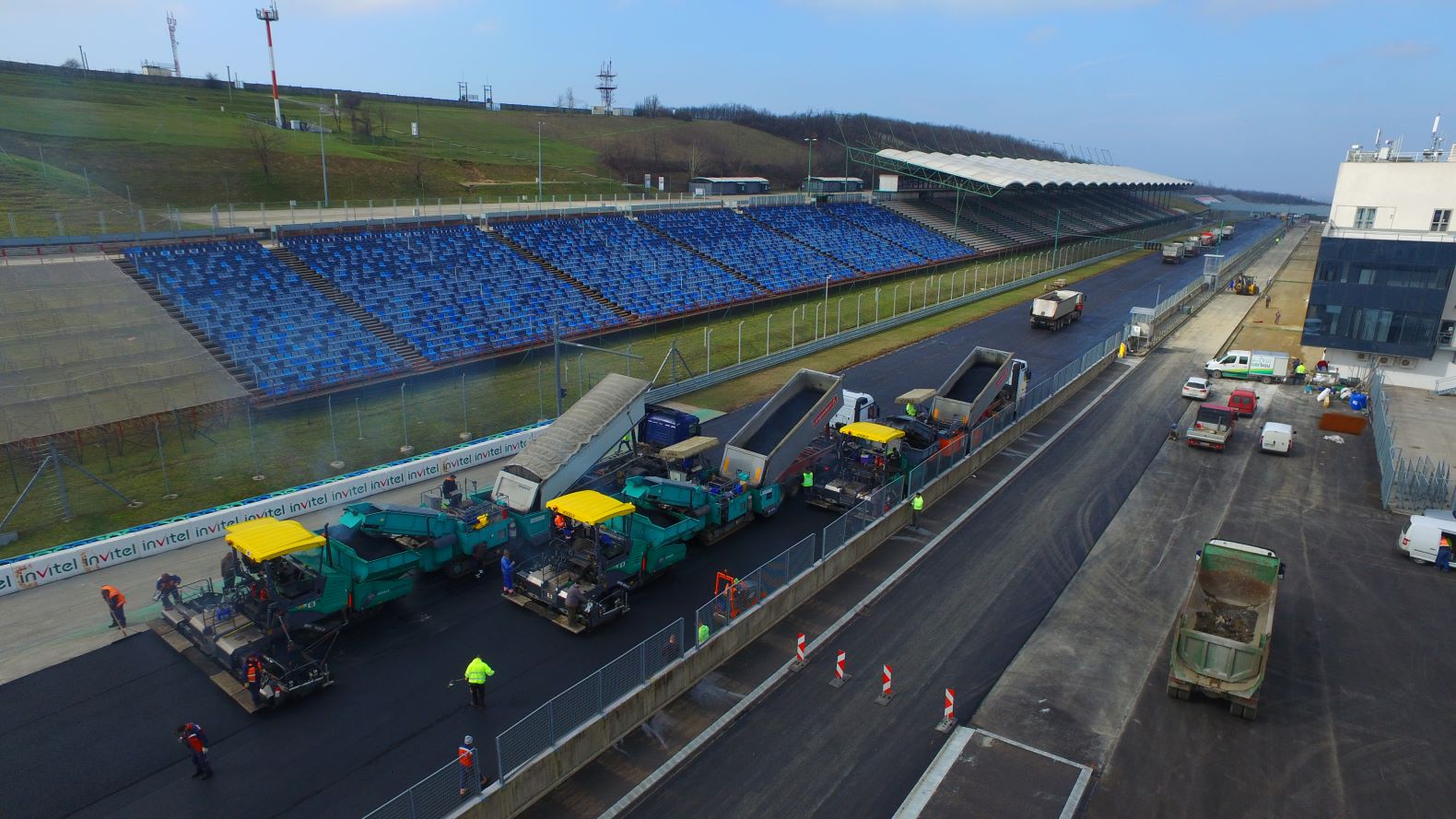 Hungaroring korszerűsítése  - Straßen- und Brückenbau